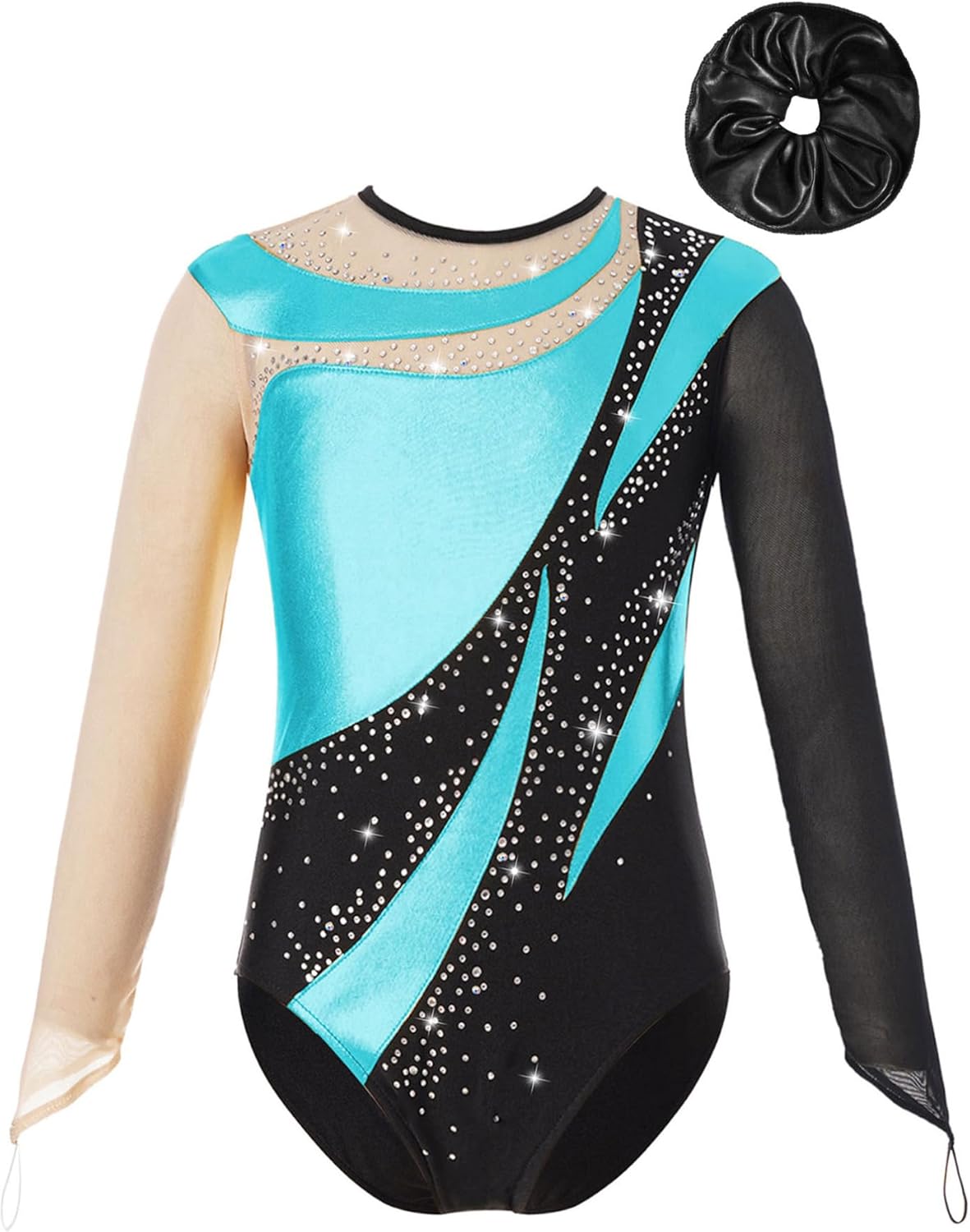 Body Danza Bambina Manica Lunga YiZYiF – Leotard In Cotone Per Ginnastica E Balletto, Taglie 2-14 Anni