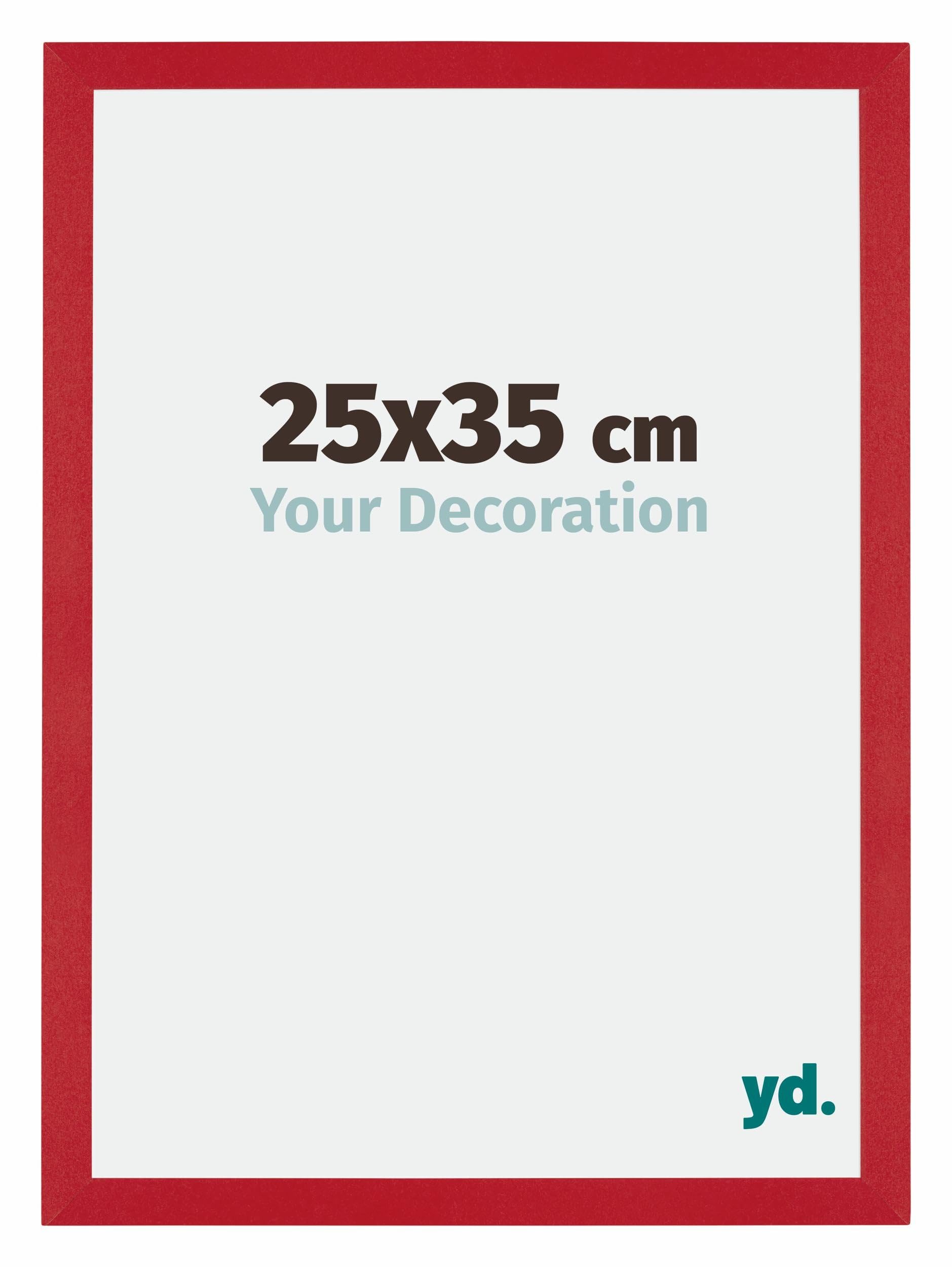Your Decoration - Puzzle frame 25x35 - Red - Puzzle frame 500-1000 Pieces - MDF Photoframe - Mura