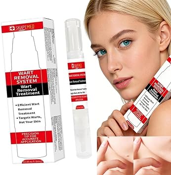 Skin Tag Remover Pen for Warts, Skin Tag Removal Pen for Hands and Body - Suitable for All Skin Types - 4 ml