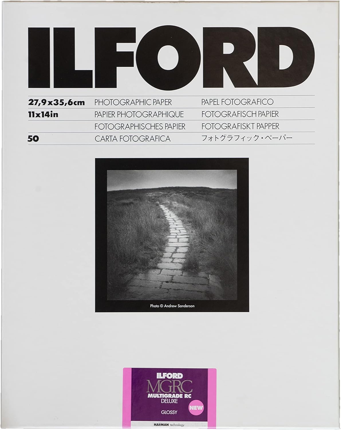 Ilford Multigrade V RC Deluxe Glossy 11x14 50 Sheets