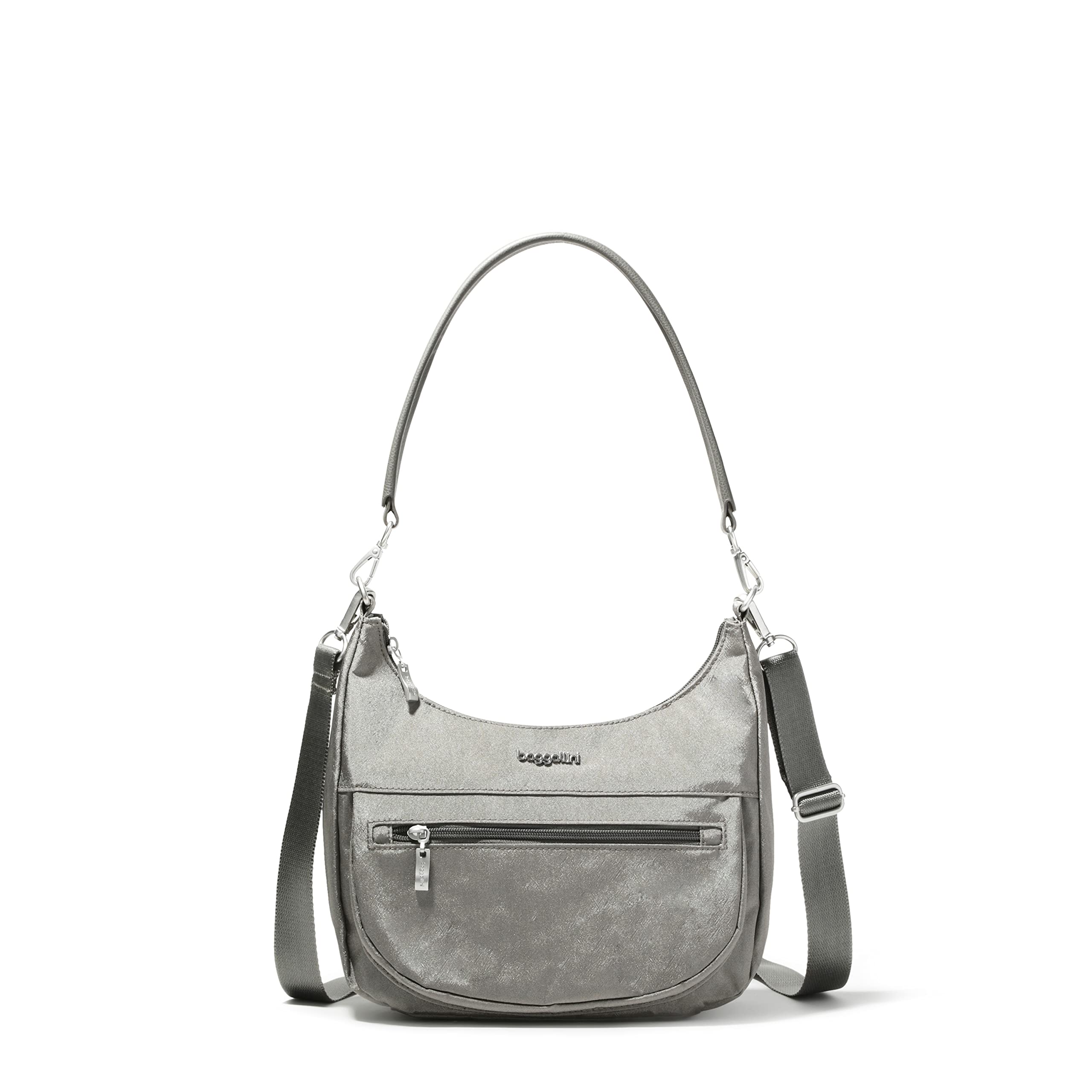 Baggallini Modern Pocket Half Moon Shoulder Bag