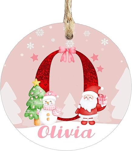 Miniatura 3 de customized kids Christmas tree Ornaments merry Christmas baby girl baby boy toddler Christmas Ornament 2023 personalized Christmas Ornament for kids