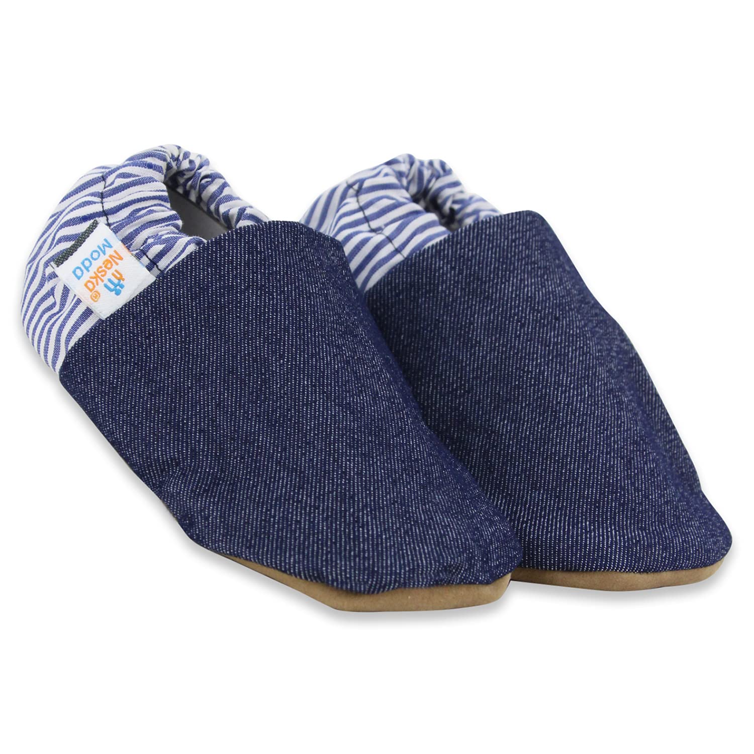 Neska ModaBaby Boys & Girls Cotton Anti Slip Indoor Slippers Booties For 6 To 12 Months /12 To 18 Months/18 To 24 Months (BT1524-BT1541)