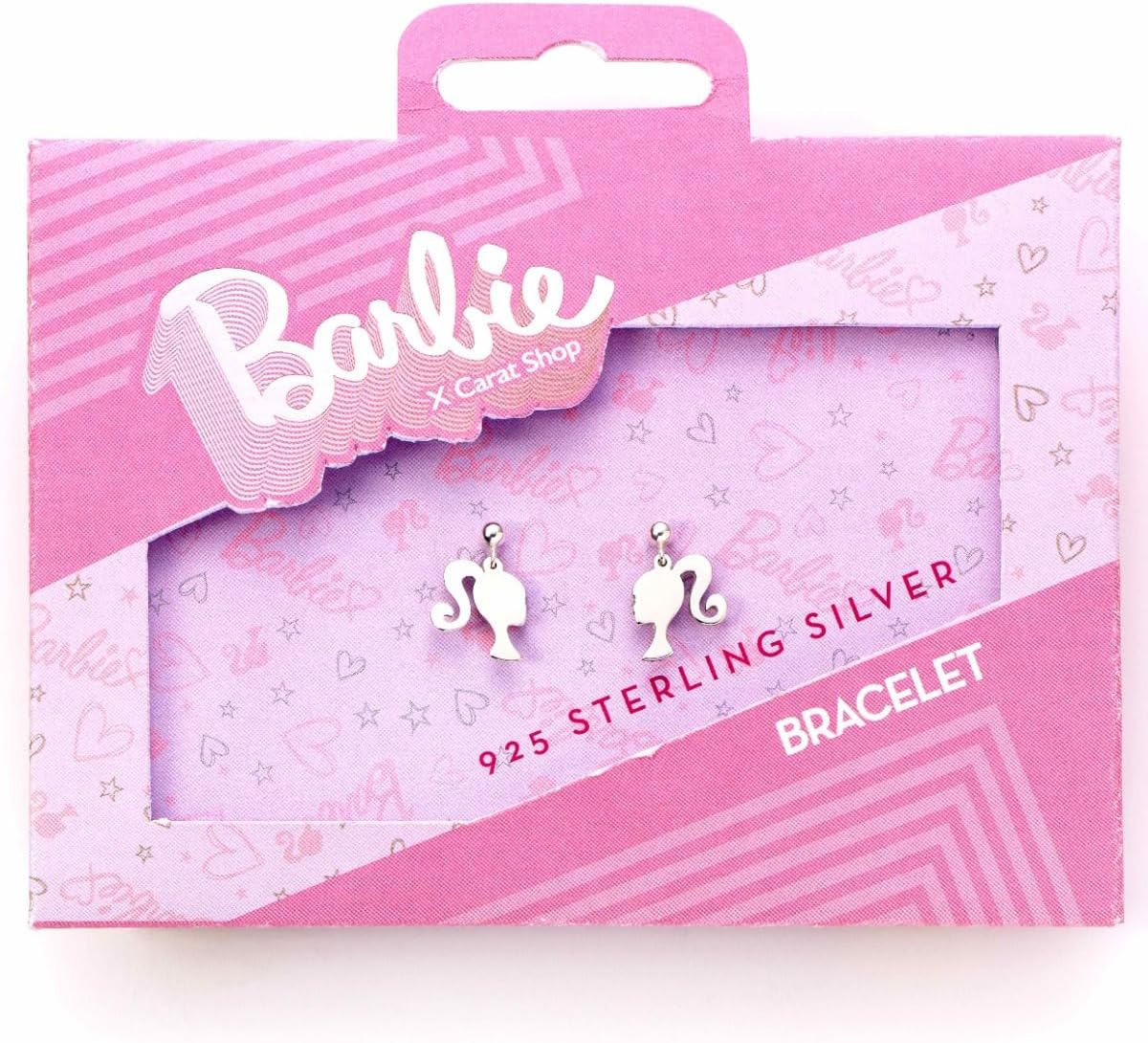 Sterling Silver Silhouette Stud Earrings by Barbie