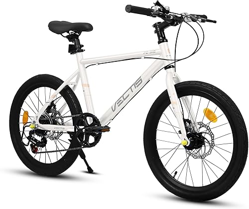 Miniatura 17 de Bicicleta de montaña para niños de 20 pulgadas, bicicleta de montaña para niños y niñas de 8 a 12 años, 7 velocidades para adolescentes, bicicletas