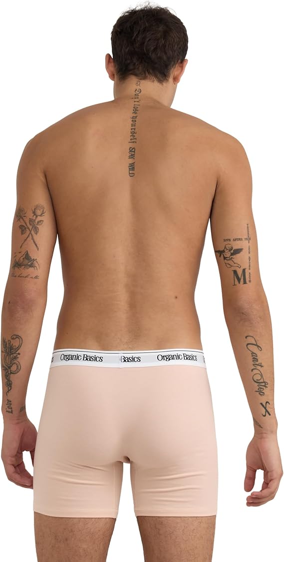 Organic Basics Men's Easy 6 Cotton Boxer Brief Underwear