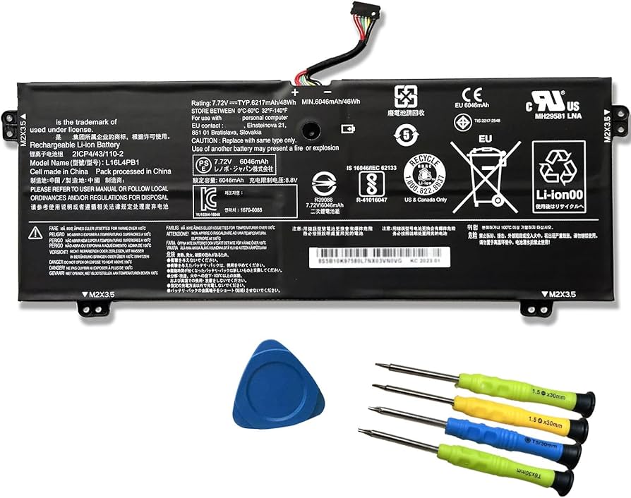 Original Lenovo L16L4PB1 Battery
