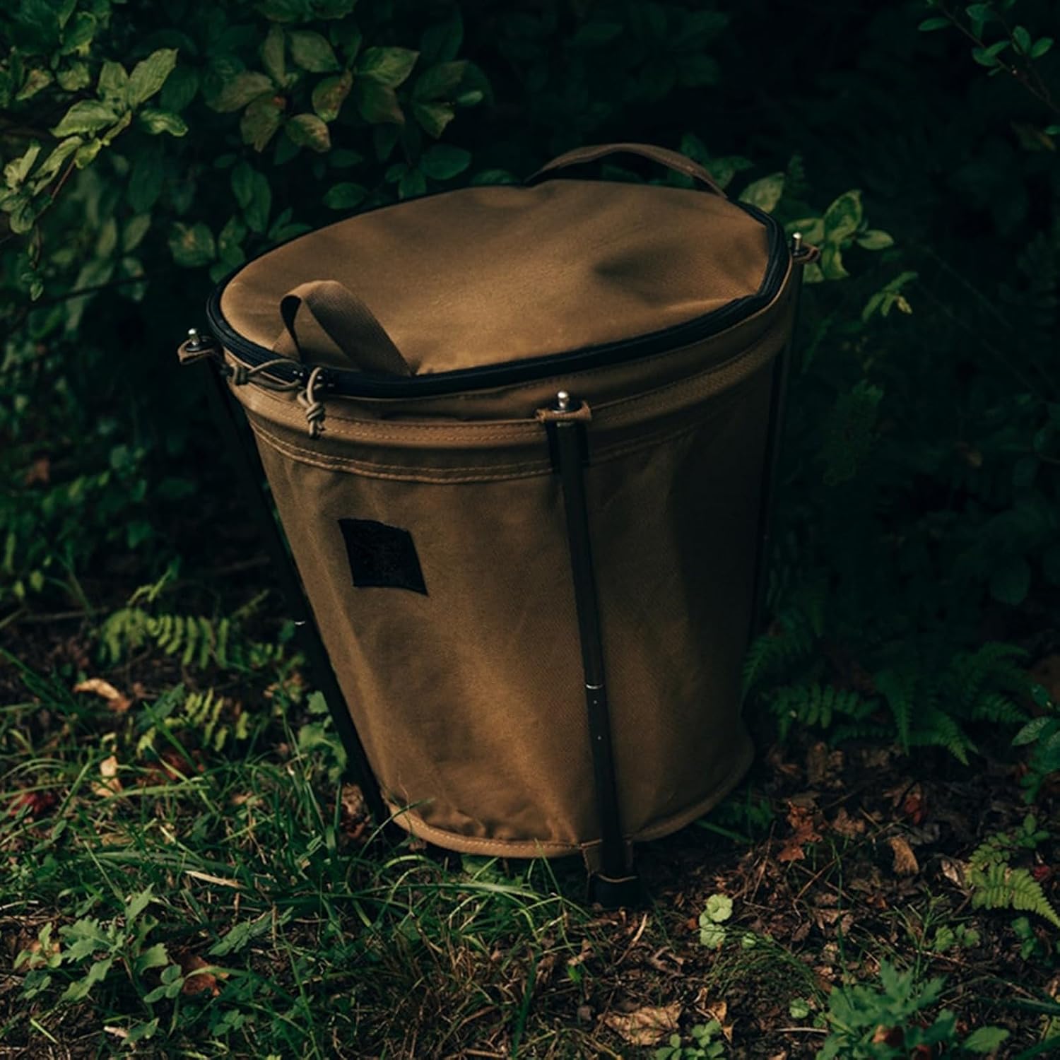 Picnics Garbage Bin Watertight Waste Bag Trash Container Foldable Camping Can Picnics Garbage Organizers Outdoor Container