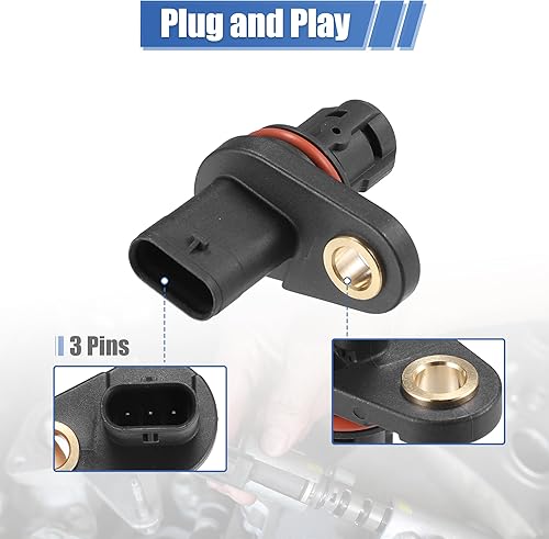 Miniatura 3 de uxcell Reemplazo del sensor de posición del árbol de levas de la leva del coche No.55565708 para Chevrolet Aveo 1.6L L4 2009-2011 para Chevrolet