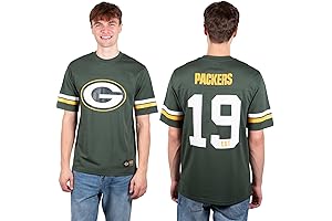 NFL Green Bay Packers Aaron Rodgers Jersey Soft Mesh Ultimate Vintage Game Day T-Shirt