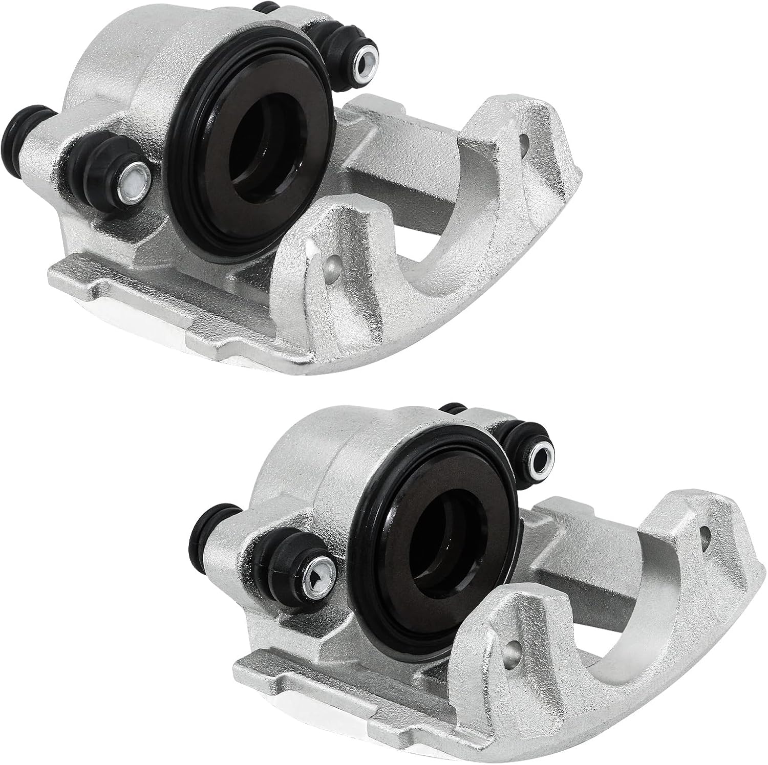 Betthand Front Brake Calipers Without Bracket 184339&184340 Replace for Jeep TJ 1997-2006, Wrangler 1990-2006, Cherokee 1990-2001, Grand Cherokee 1993-1998, Comanche 1990-1992, Wagoneer 1990