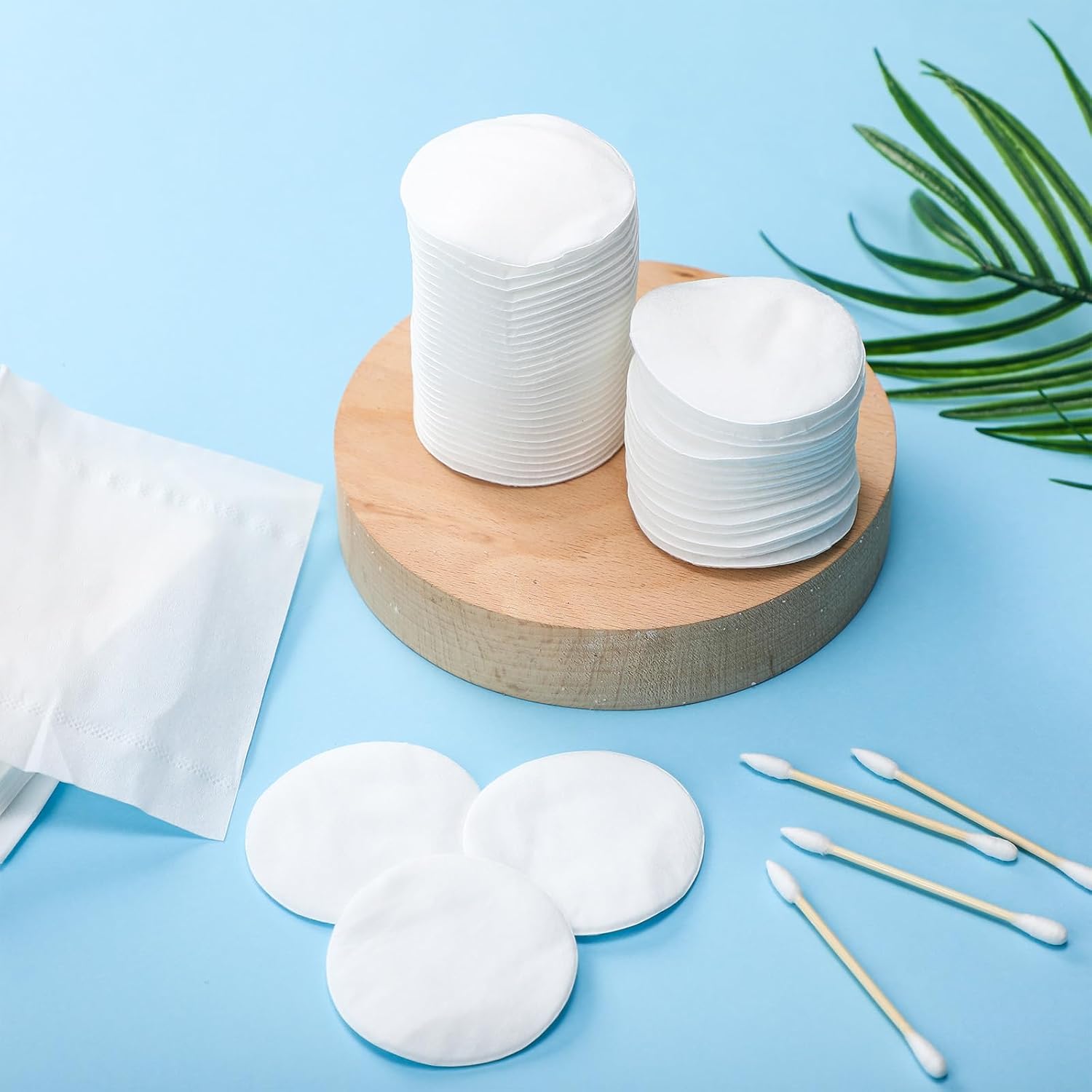 Threlaco 60 Pcs Hemorrhoid Pads for Fast Relief Cotton Pads for Use with Cream for Men Women Itching and Bleeding, Prevent Mess on Your Underwear