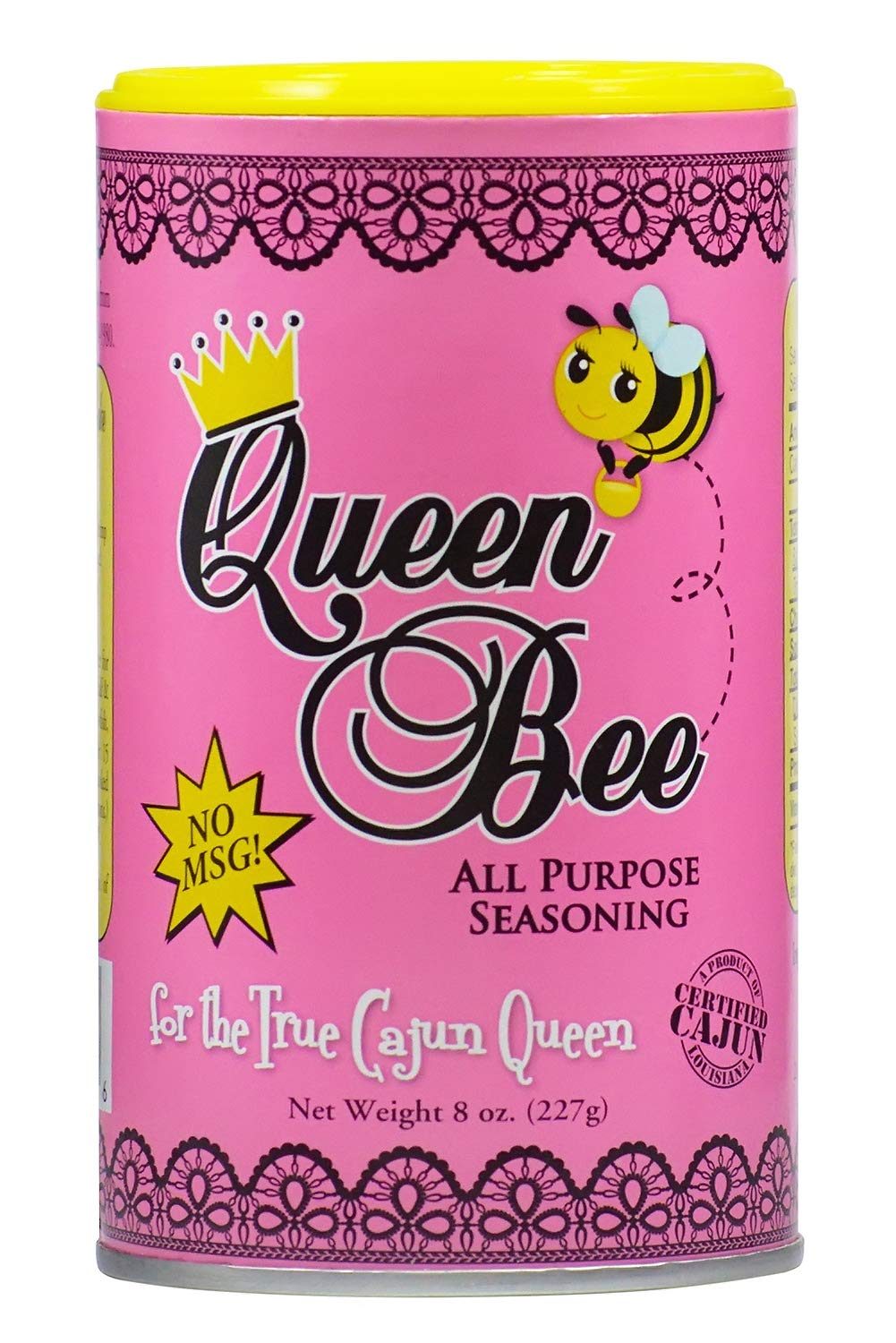 Amazon Com Queen Bee All Purpose Seasoning 1 Pack Original Recipe Archange Lafleurs Pig Stand Restaurant 8 Oz Grocery Gourmet Food