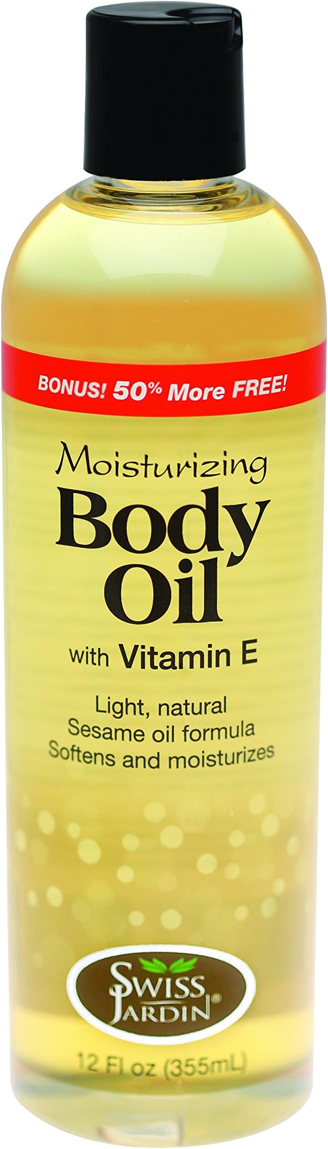 Moisturizing Body Oil with Vitamin E 12 Fl oz