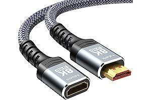 Highwings 8K HDMI Extender 3FT, HDMI Fire Stick Extension Cord