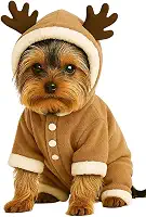 Fantasia de Alce para Cachorro e Gato Roupa Pet (Grande (L))