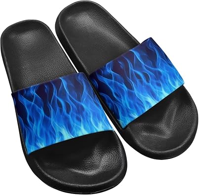 Biyejit Women Men Slippers Sandals, EVA Anti-Slip Indoor & Outdoor Open Toe Spa Bath Pool Gym House Slides Casual Shower Shoes