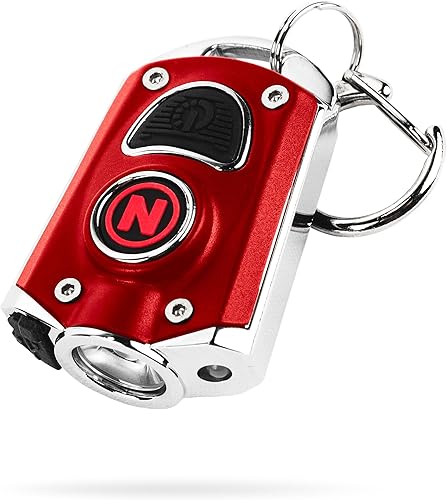 NEBO Mycro - Llavero de luz LED recargable  Llavero linterna cuenta con 6 modos de luz,