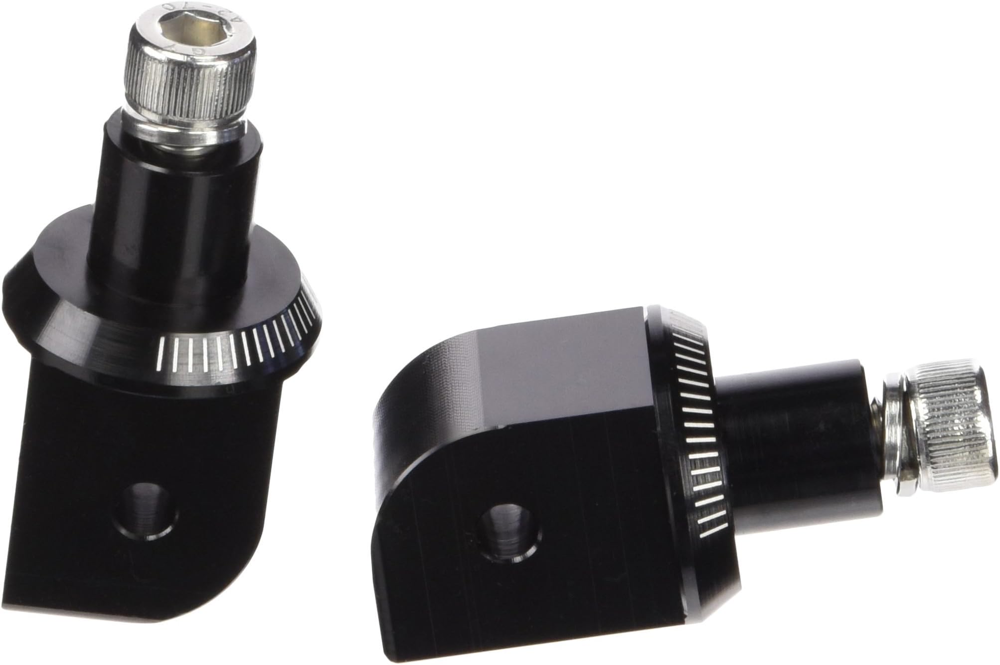 Puig6351N Black Footpeg Adapter - Pair