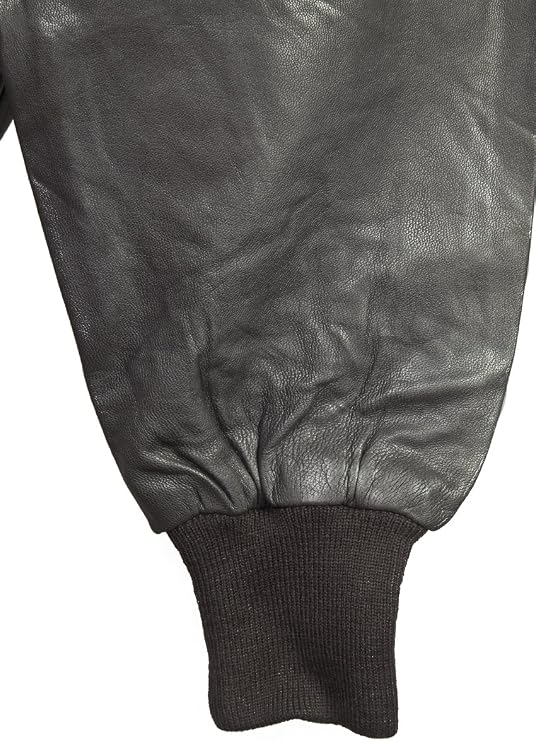 CamoOutdoor Men's Mil-Tec US Leather A2 Flight Bomber Army Jacket