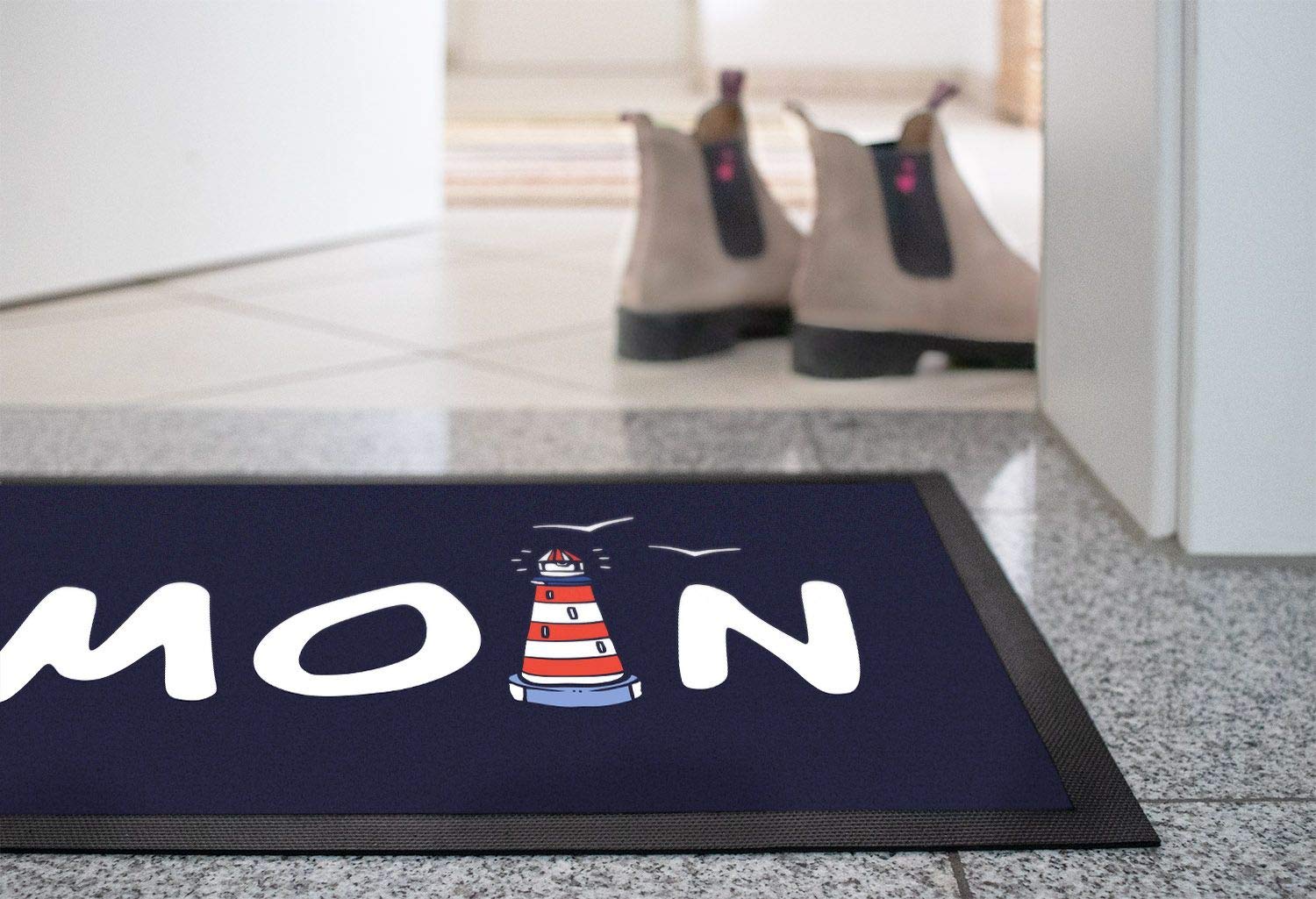 MoonWorks Fußmatte 'Anstaltsleitung' - Lustiger Türvorleger 60x40cm