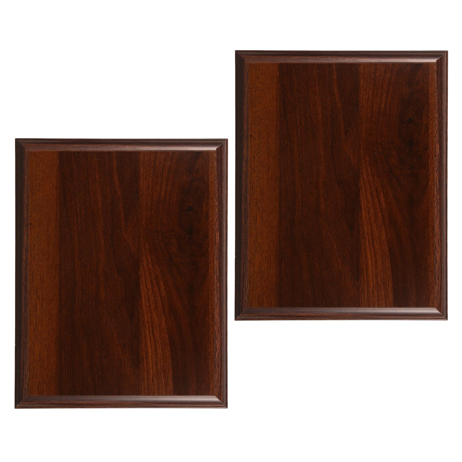 2 Piezas Placas de Madera para Trofeos de Tableros sin Terminar Borde Biselado Soporte para Medallas para Deportes Proyectos Escolares y Reconocimientos DIY