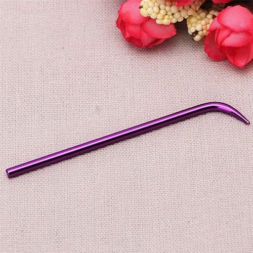 Miniatura 7 de EXCEART Kit de tejer 2 piezas de telares de tejer de plástico, hilo de hilo de tejer, telar de flores, telar de ganchillo para trenzar con aguja de