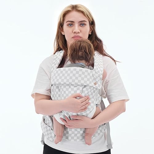Portabebés para recién nacidos a niños pequeños Portabebés ergonómico transpirable suave estructurado con malla transpirable ligero soporte para