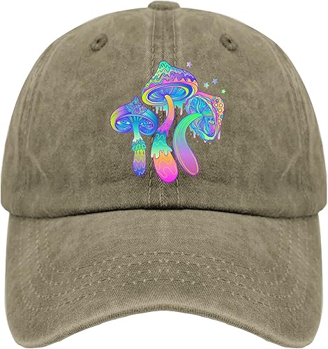 Miniatura 8 de devor Baseball Caps Magic Mushrooms Dad Hat, Graphic Dad Hats for Women