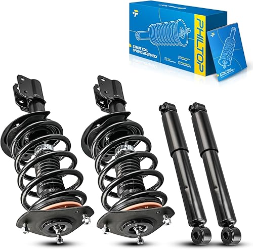 Vista 52 de PHILTOP Conjunto de puntales delanteros para 2003-2023 4Runner 2007-2014 FJ Cruiser 2005-2015 Tacoma, 171371L/171371R Conjunto completo