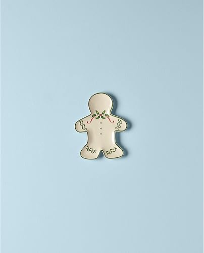 Vista 13 de Lenox Holiday - Tazón de sopa o pasta con borde navideño