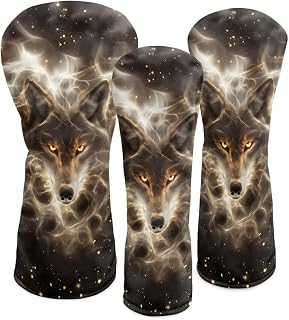 Golf Club Covers Driver Covers Fairway Wood Headcover Hybrid Cover 3 Pcs Headcovers Club Protective Golf Head Covers