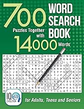 Word Search Book: 700 Puzzles Together with 14000 Words - for Adults, Teens and Seniors