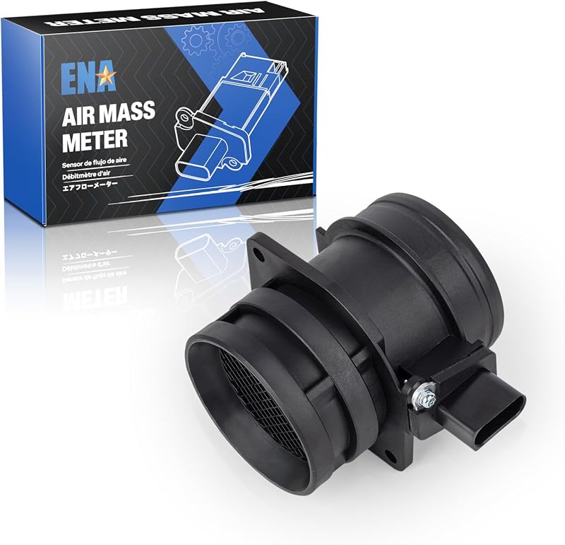Sensor MAF de fluxo de ar ENA para VW Volkswagen e Audi – 5 pinos, referência 06J906461B – 1 unidade