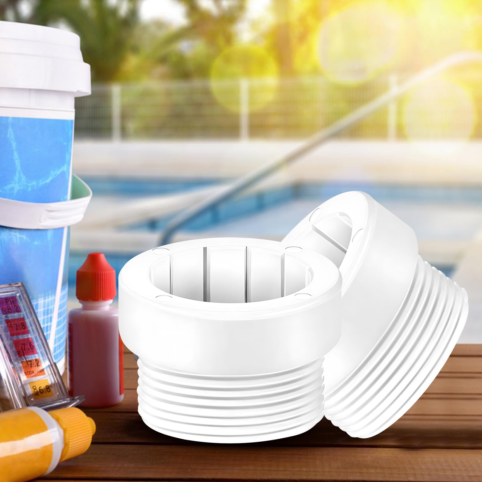 XZXCVN Adattatore Stabilizzatore Ombrellone Piscina 4 Pezzi