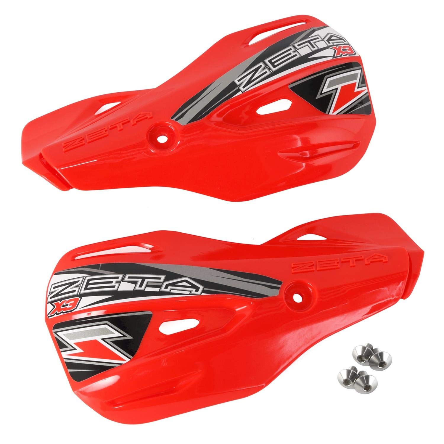 ZETA RACINGX3 Protector for Armor Hand Guard Black ZE72-0406