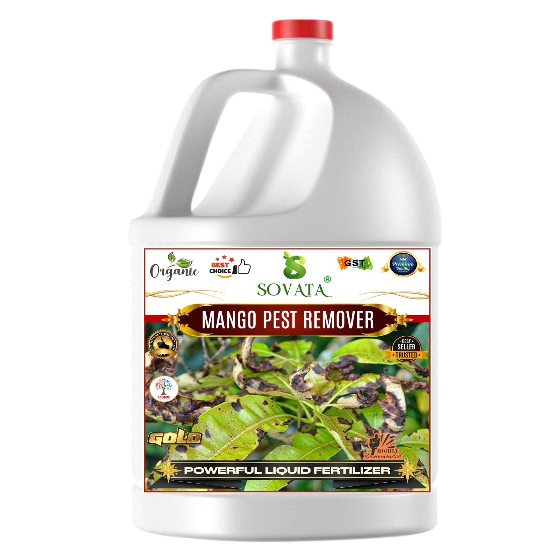 Sovata® Mango Pest Remover, Essential Organic Powerful Liquid Pesticide for Removing all types of pests from Mango Plants. (1000 ml)-image-36