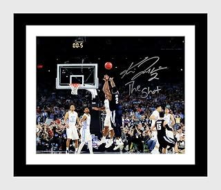 Generic Framed Kris Jenkins Championship Winner - Villanova Basketball - Autograph Promo Print (Black, 16x20)