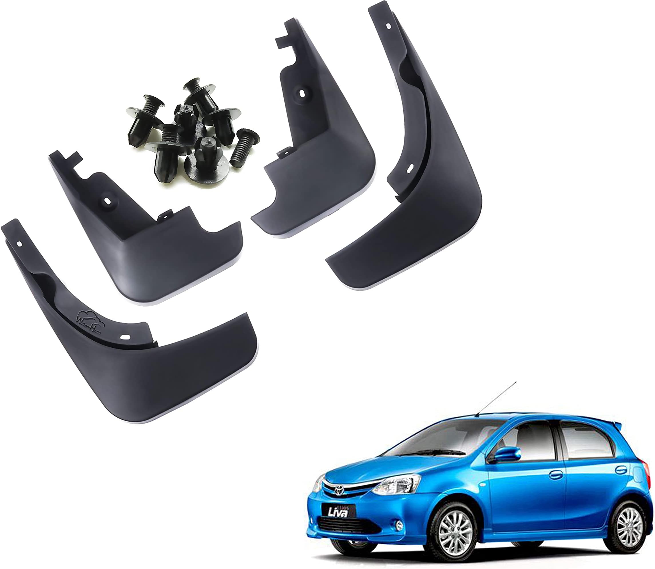 WolkomHome Mud Flap for Etios Liva