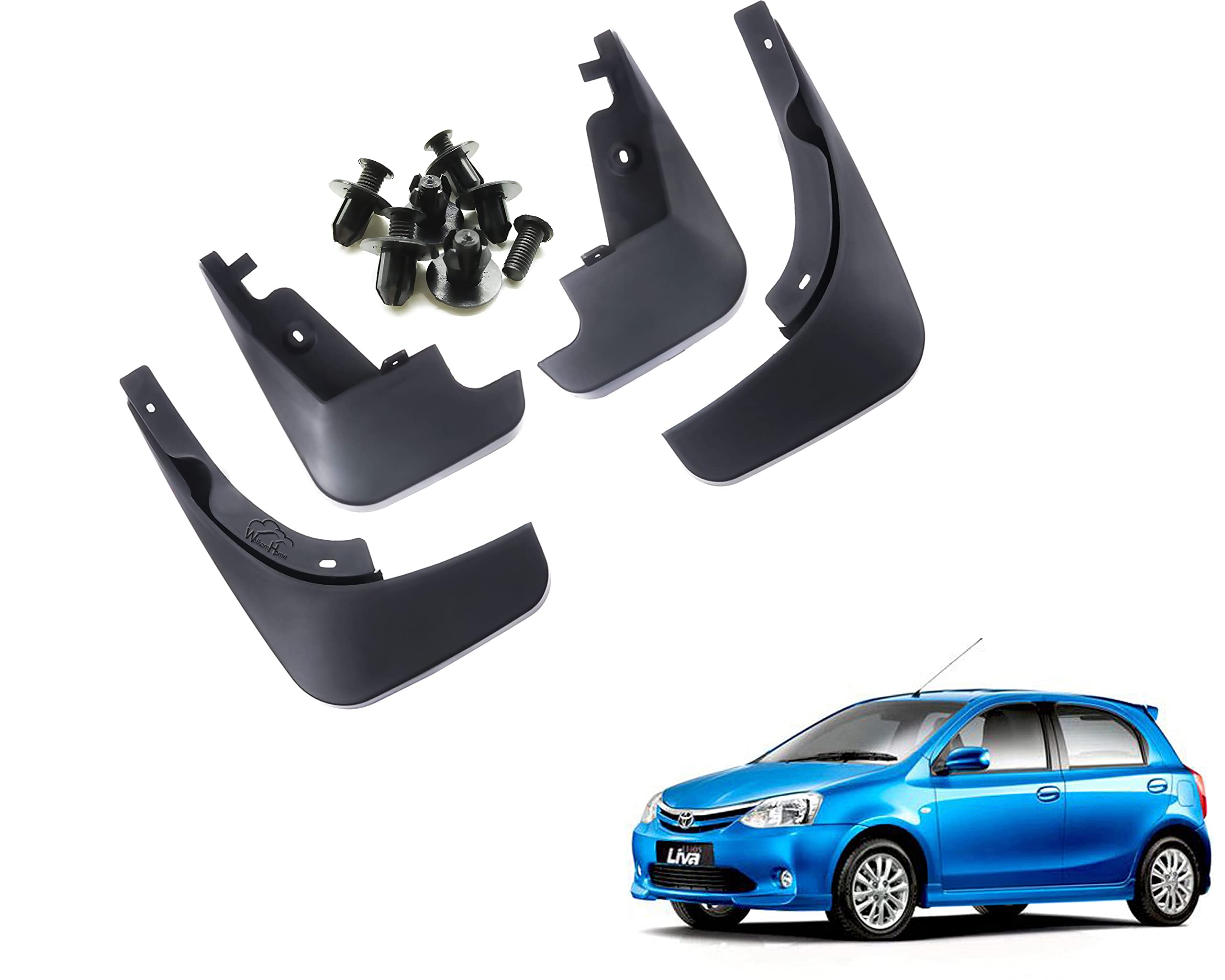 WolkomHome Mud Flap for Etios Liva