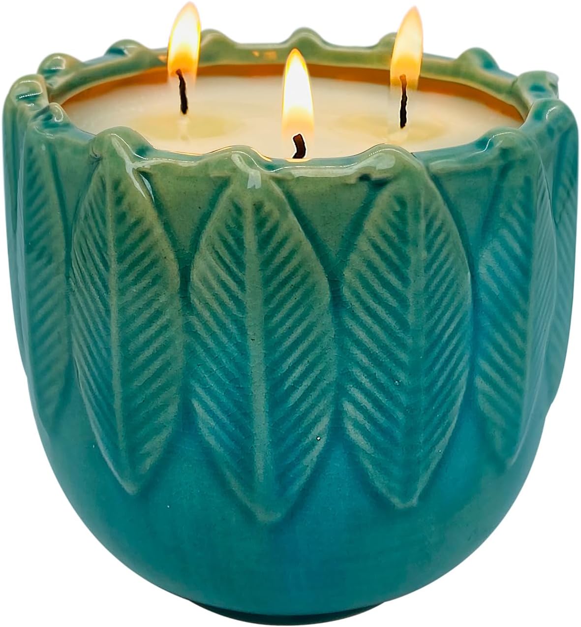 The Bee Works | Citronella 3 Wick Rectangle Candle | 1.5 lb