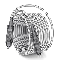 Vista 9 de Cable de audio óptico digital EMK, cable de fibra óptica Toslink SPDIF, cable macho a macho para cine en casa, barra de sonido, TV, PS4, Xbox