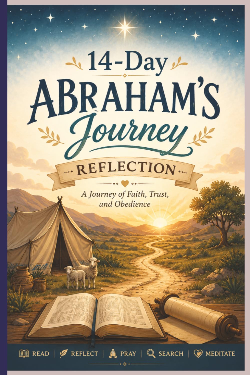 14-Day Abraham’s Journey Reflection: A Journey of Faith, Trust, and Obedience (Light Up Your Days Reflection & Puzzle)