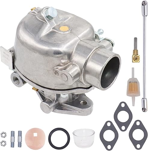 Miniatura 6 de Carburador Tractor Carb Reemplazo Para Ford 8N 9N 2N 1939-1952 Heavy Duty 8N9510C HD TSX241A TSX241B TSX241C Reemplaza Marvel Schebler B3NN9510A