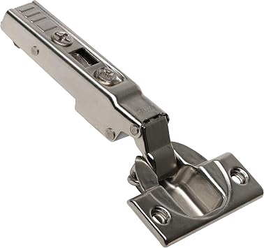 Blum 110 Degree Straight Arm Clip Top Full Overlay Screw-On Self Closing Cabinet Hinge