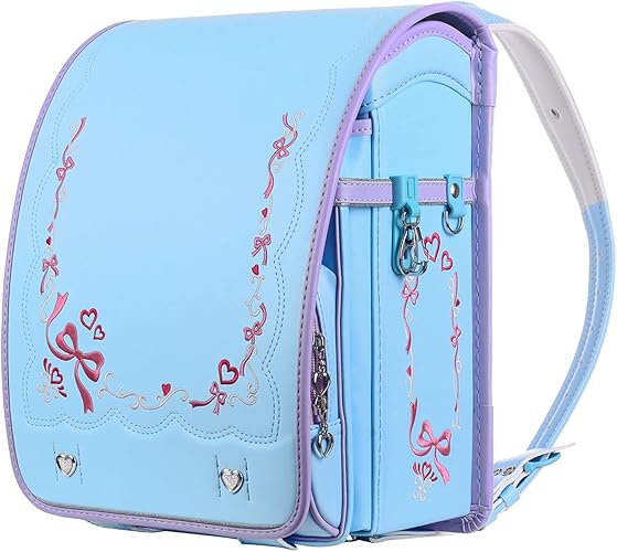 Amazon Co Jp Coulomb クーロン ランドセル男の子 女の子 アウトレット セール 在庫処分 型落ち21年ニューモデル ク フラットファイル対応 精巧な金具 半自動ロック 6 ブルー シューズ バッグ