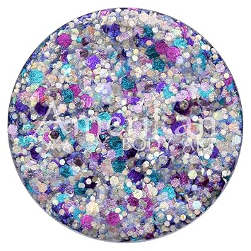 Glitter Creme - Galaxy 15 gm, Cosmetic Polyester Glitter in Creamy Base, Great for Face Paint, Glamour Makeup