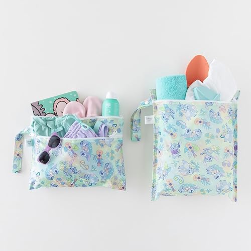 Miniatura 2 de Bumkins - Bolsa impermeable para artículos húmedos y secos - Para playa, bebé, viajes, traje de baño, pañales de tela, piezas de bomba, piscina,
