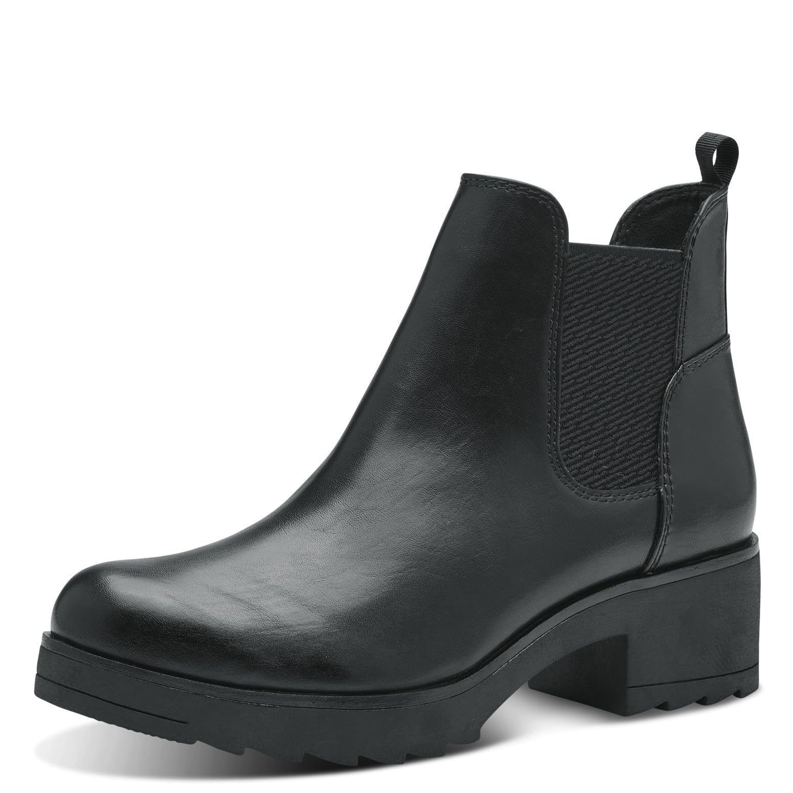 MARCO TOZZI Women's 2-25806-41 Chelsea, Black, 5
