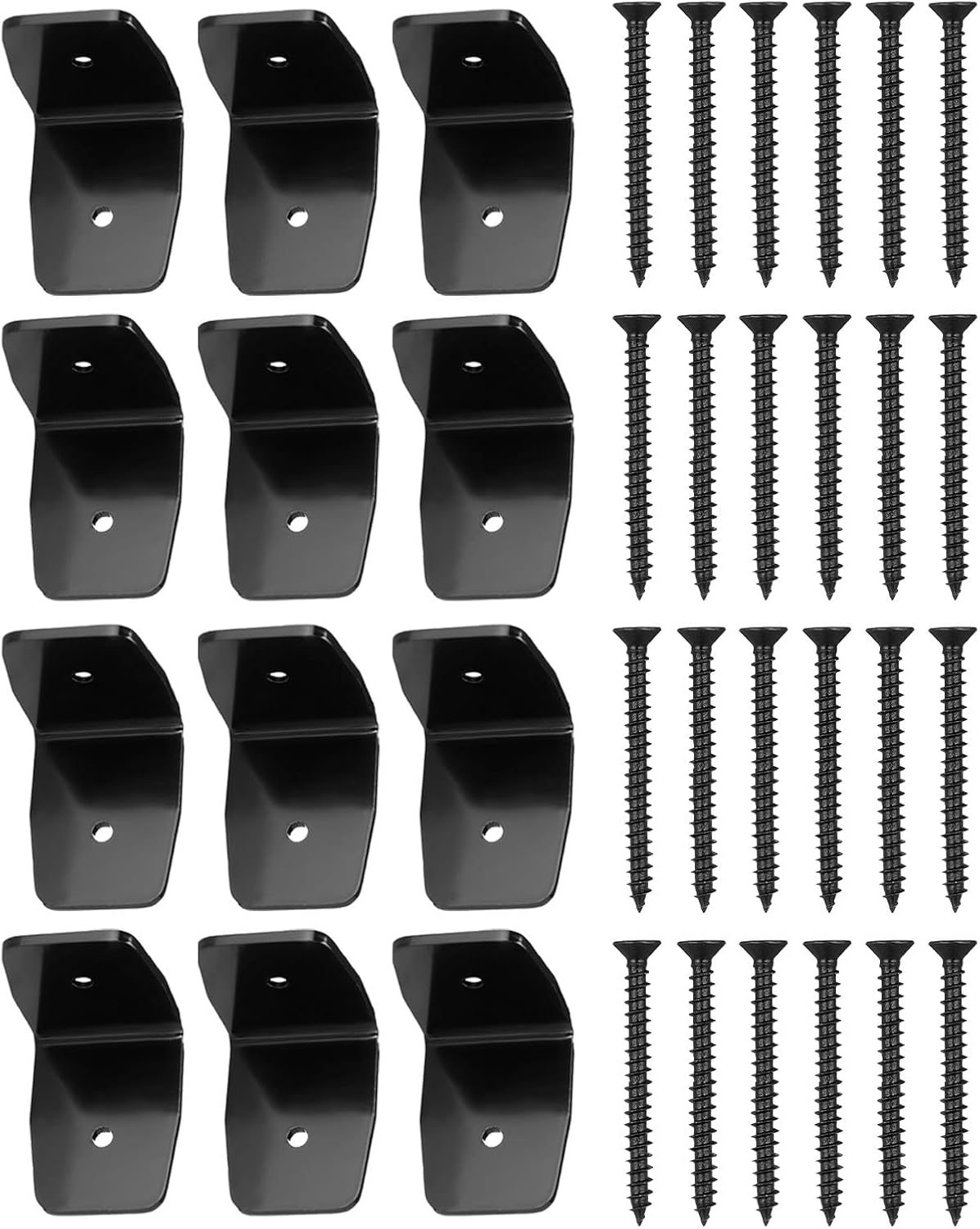 Strong Tie Brackets | Steel Corner Braces Roof Brackets,Heavy Duty Roofing Connectors Wood Joist Hangers Hardware for Ceiling Beam Shed Gazebo Pergola Fence